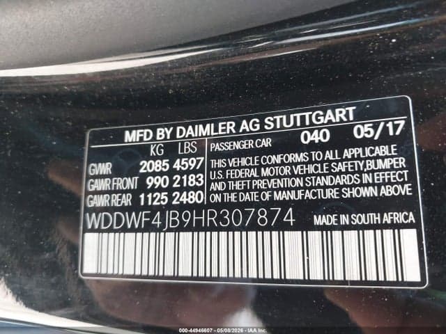 2017 MERCEDES-BENZ C 300 9
