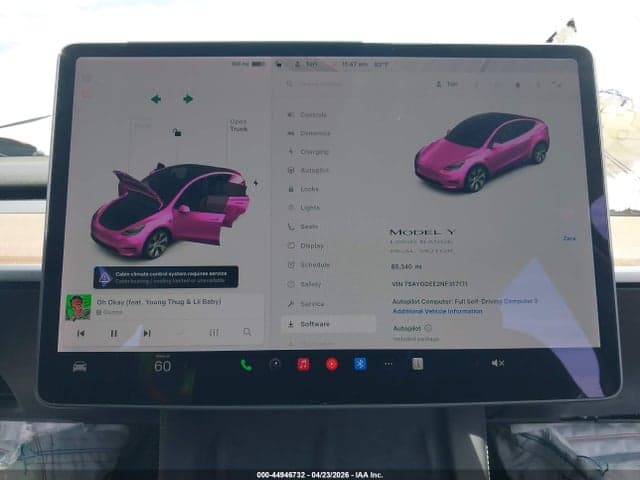 2022 TESLA MODEL Y LONG RANGE DUAL MOTOR ALL-WHEEL DRIVE 7