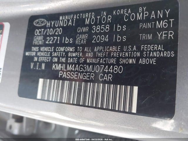 2021 HYUNDAI ELANTRA SEL 9