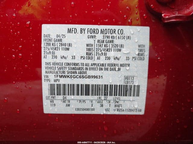 2025 FORD EXPLORER ST 9