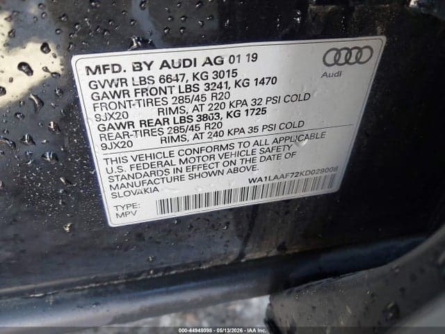 2019 AUDI Q7 55 PREMIUM 9