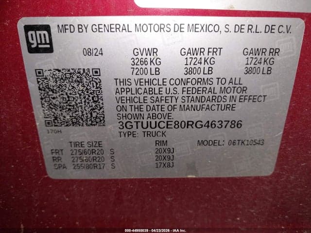 2024 GMC SIERRA 1500 9
