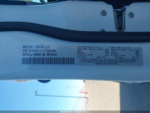 2024 JEEP COMPASS LIMITED 4X4 9