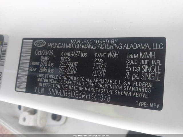 2024 HYUNDAI TUCSON SEL 9