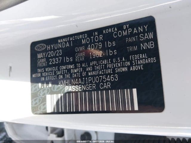 2023 HYUNDAI ELANTRA HYBRID LIMITED 9
