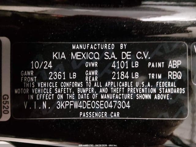 2025 KIA K4 GT-LINE 9