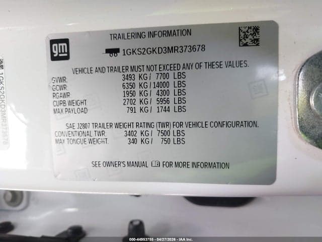 2021 GMC YUKON XL 4WD SLT 9