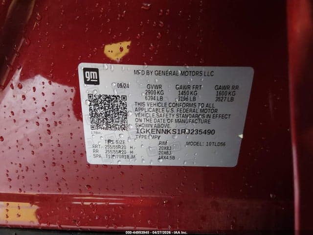 2024 GMC ACADIA AWD ELEVATION 9