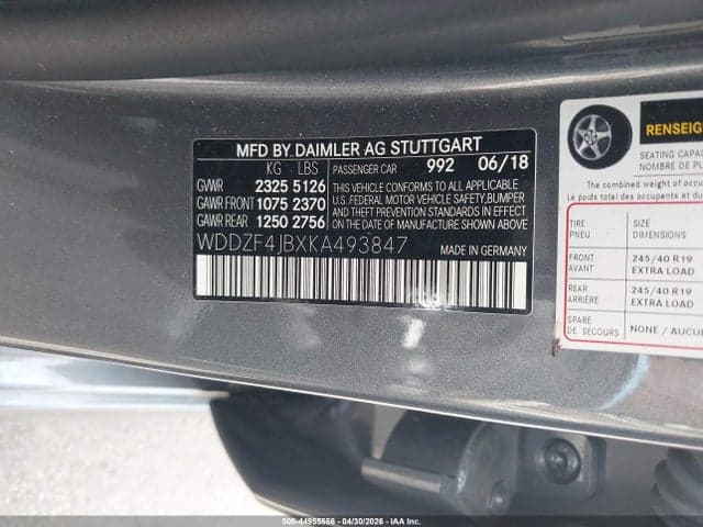 2019 MERCEDES-BENZ E 300 9