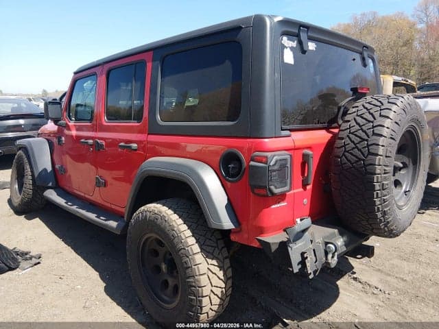 2018 JEEP WRANGLER UNLIMITED SPORT 4X4 3