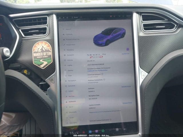 2018 TESLA MODEL S 100D/75D/P100D 7