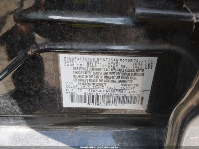 2021 NISSAN SENTRA SV XTRONIC CVT 9
