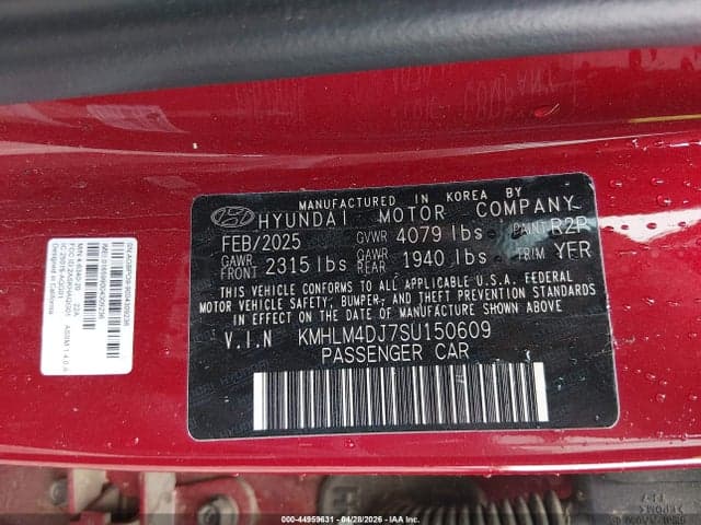2025 HYUNDAI ELANTRA HYBRID SEL SPORT 9