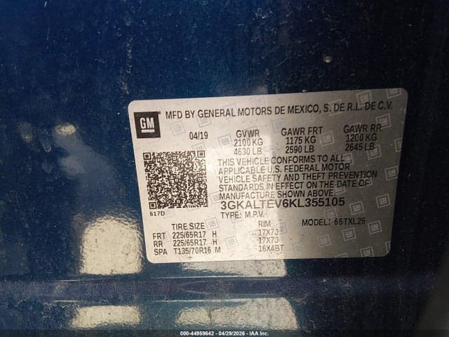 2019 GMC TERRAIN SLE 9