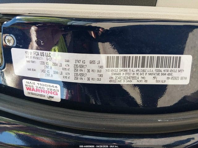 2017 CHRYSLER PACIFICA TOURING-L 9