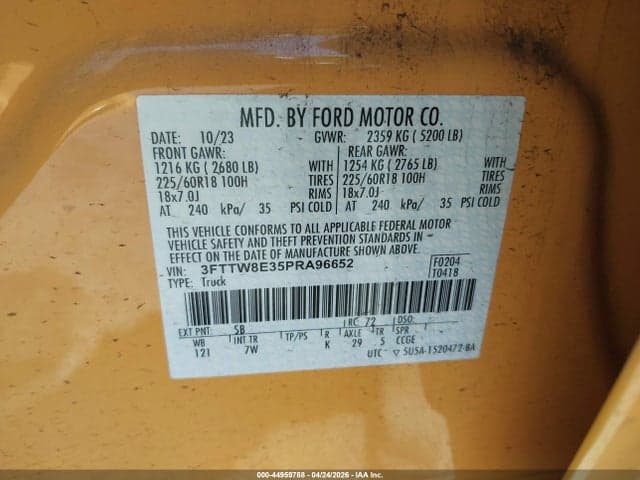 2023 FORD MAVERICK XLT 9