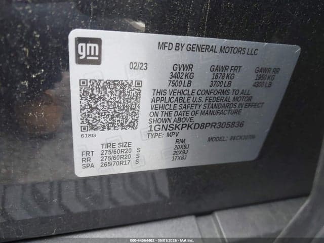 2023 CHEVROLET TAHOE 4WD Z71 10