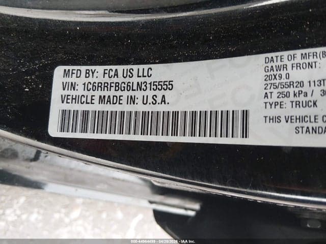 2020 RAM 1500 9