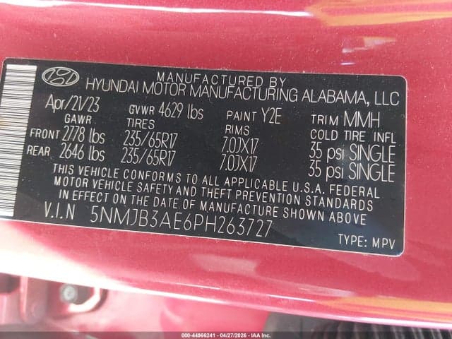 2023 HYUNDAI TUCSON SEL 9