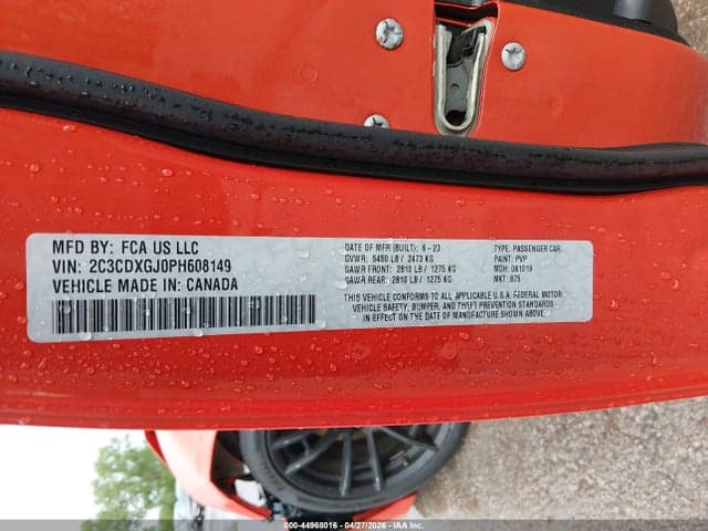 2023 DODGE CHARGER SCAT PACK 9