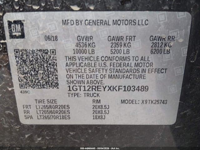 2019 GMC SIERRA 2500HD SLT 9