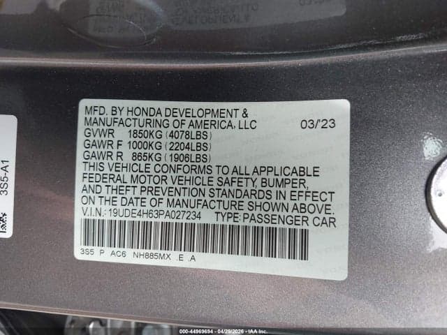2023 ACURA INTEGRA A-SPEC TECHNOLOGY 9