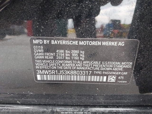 2019 BMW 330I 9