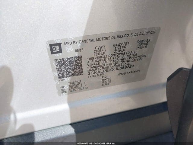 2018 GMC TERRAIN SLT 8