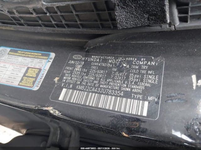 2018 HYUNDAI TUCSON SE 9