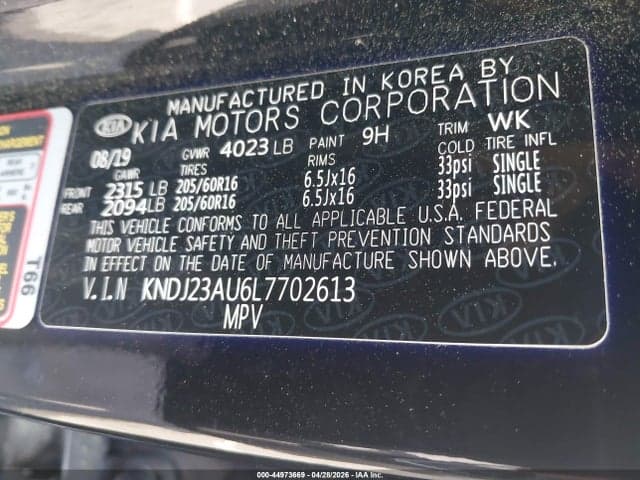 2020 KIA SOUL S 9