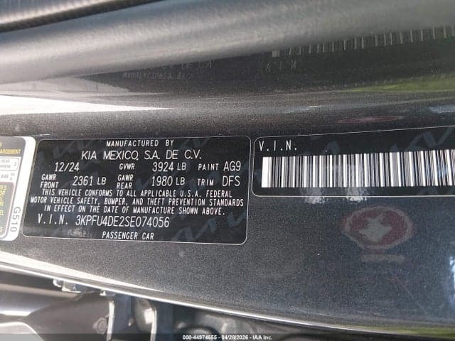 2025 KIA K4 EX 9