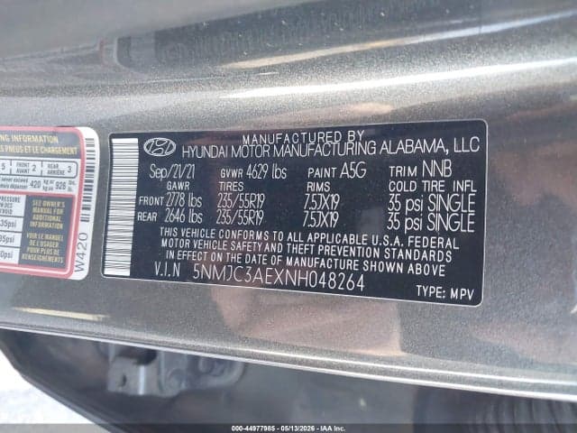 2022 HYUNDAI TUCSON SEL 10