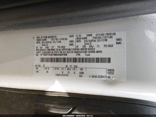 2021 FORD TRANSIT-250 9