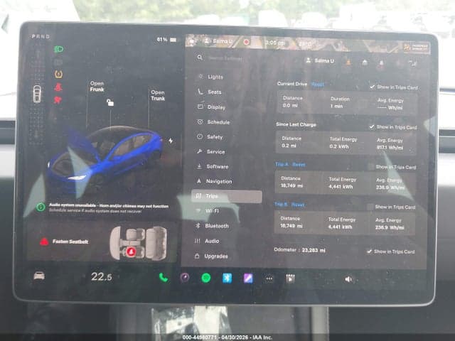 2025 TESLA MODEL 3 LONG RANGE REAR-WHEEL DRIVE/STANDARD REAR-WHEEL DRIVE 7