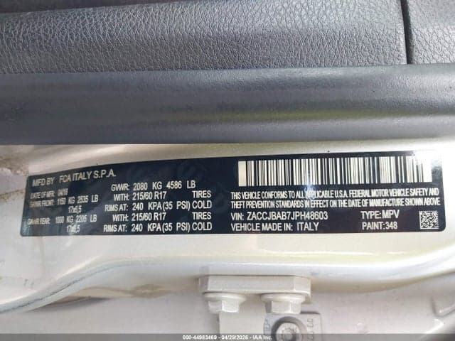 2018 JEEP RENEGADE UPLAND EDITION 4X4 9
