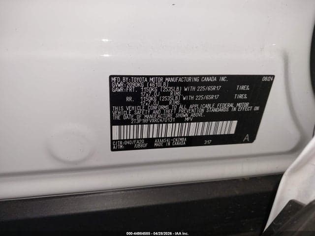 2024 TOYOTA RAV4 XLE 9