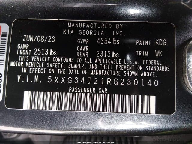 2024 KIA K5 EX 9