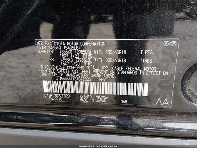 2025 TOYOTA BZ4X XLE 9