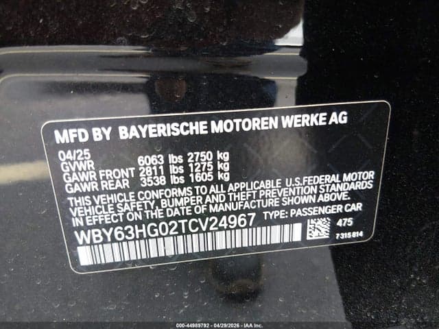 2026 BMW I5 EDRIVE40 9