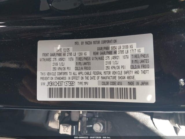 2026 MAZDA CX-90 3.3 TURBO PREMIUM SPORT 9