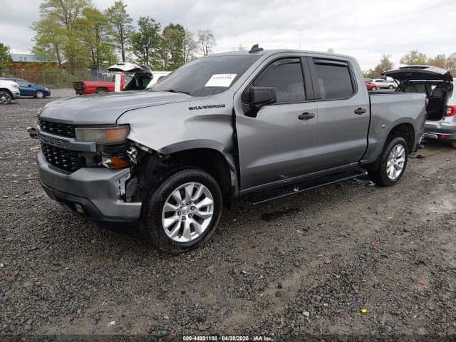 2021 CHEVROLET SILVERADO 1500 4WD SHORT BED CUSTOM 2