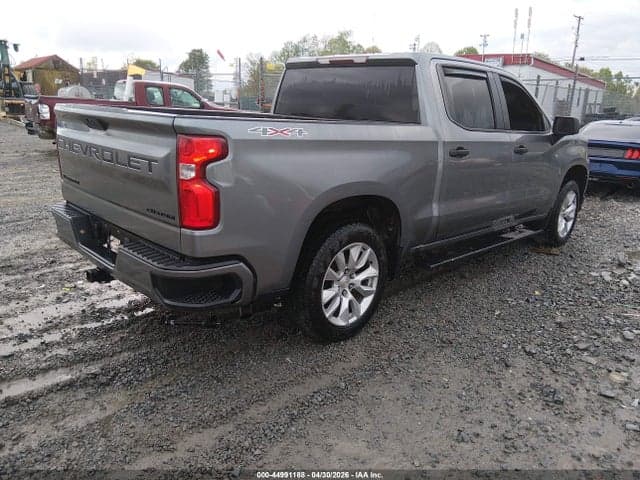 2021 CHEVROLET SILVERADO 1500 4WD SHORT BED CUSTOM 4