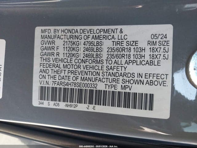 2025 HONDA CR-V EX-L AWD 9