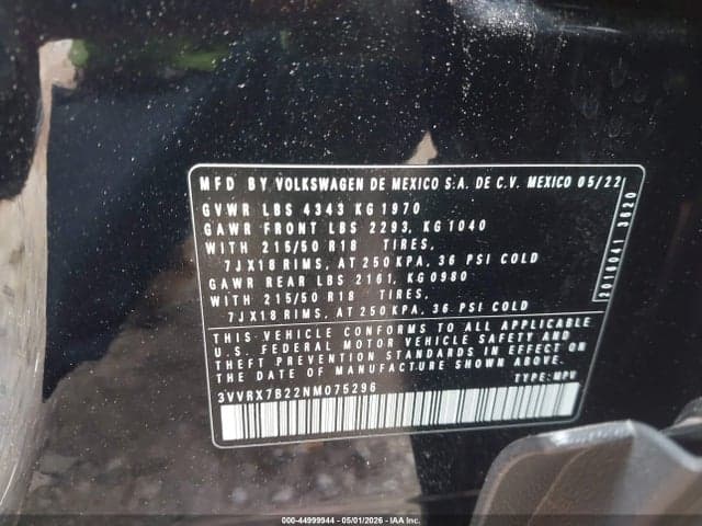 2022 VOLKSWAGEN TAOS 1.5T SE 9