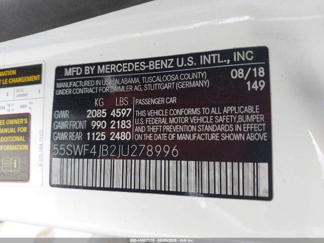 2018 MERCEDES-BENZ C 300 9