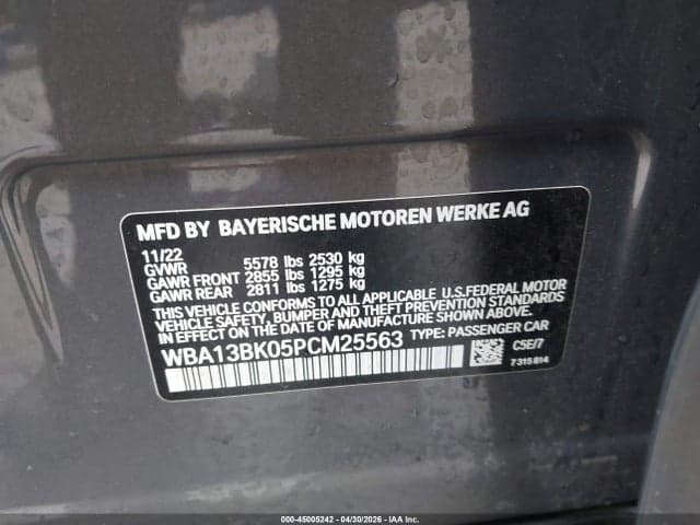 2023 BMW M550 I XDRIVE 9