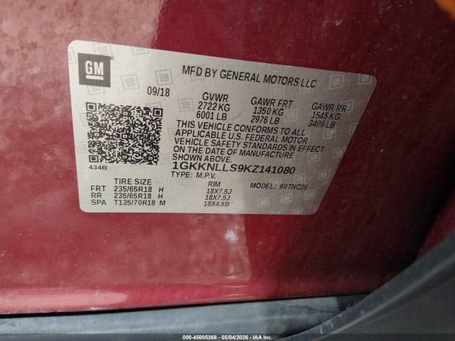2019 GMC ACADIA SLE-2 9