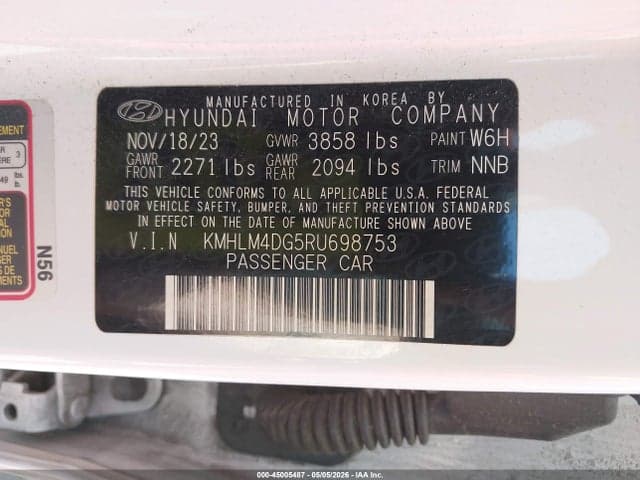 2024 HYUNDAI ELANTRA SEL 9