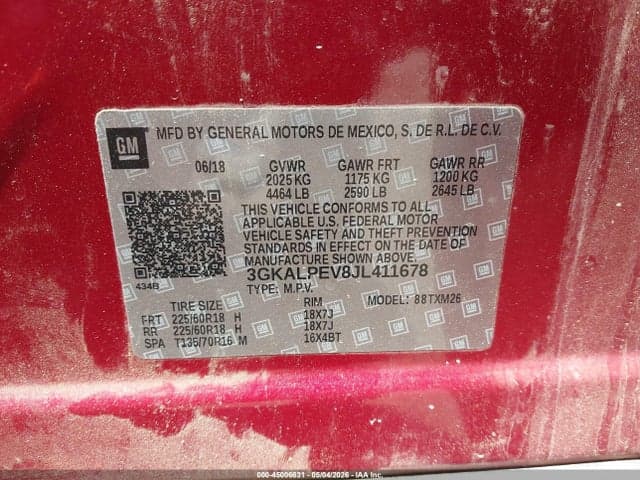2018 GMC TERRAIN SLT 9