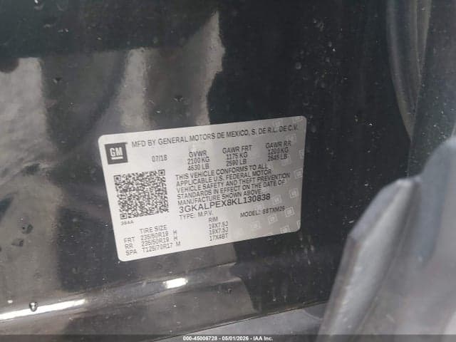 2019 GMC TERRAIN SLT 9